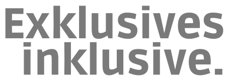 Exklusivesinklusive.